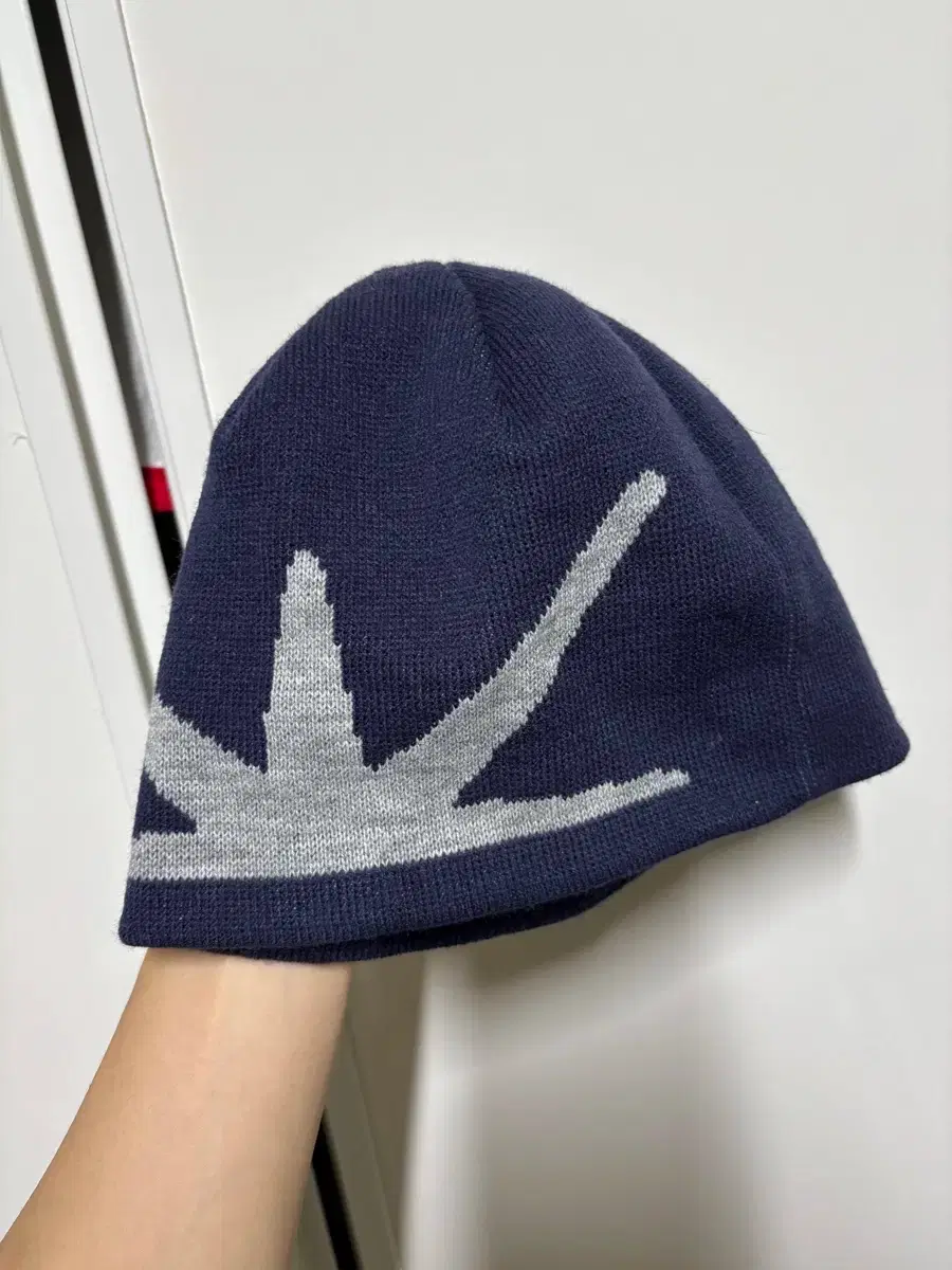 coyseio WIDE CAT BEANIE PURPLE 25FW 帽子 KOSEIO Dual Stripe Beanie